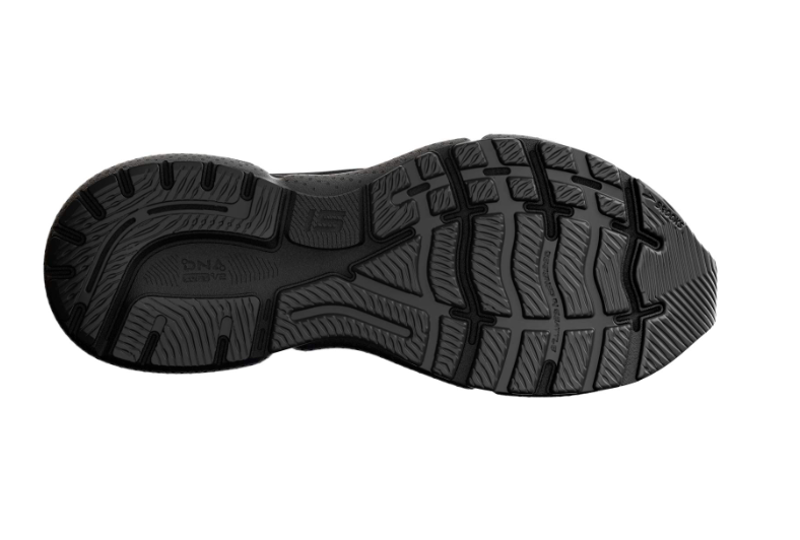 Brooks Men's Ghost 15 2E WIDE - Black/Ebony-3